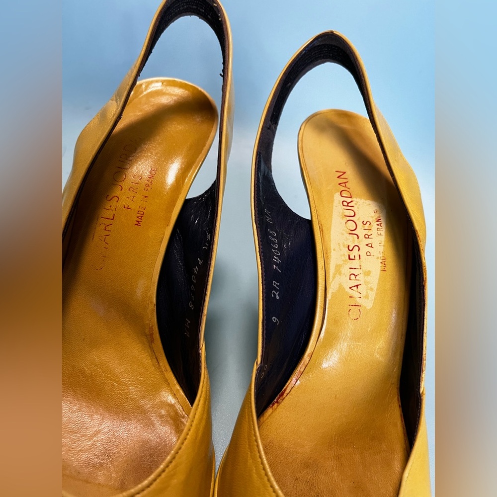 Vintage 1990’s Charles Jourdan Paris Heels - Picture 5 of 6